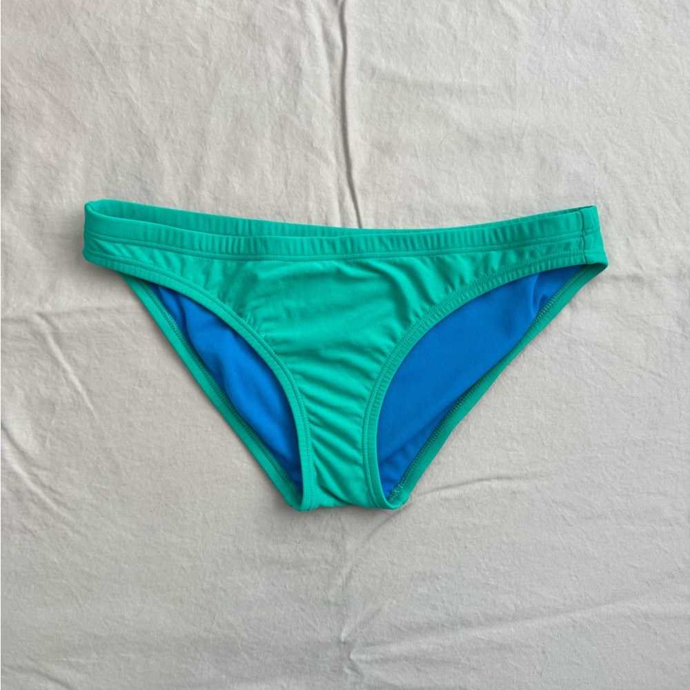 Women’s Teal Bikini Bottom - Classic Swim Brief